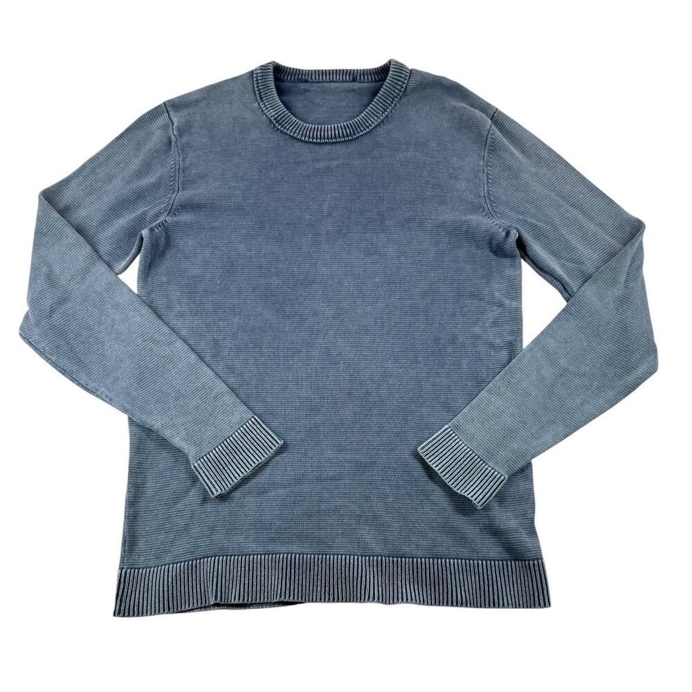 Buck Mason Vintage Dyed Cotton Traveler Sweater Mens S Crewneck Top Knit